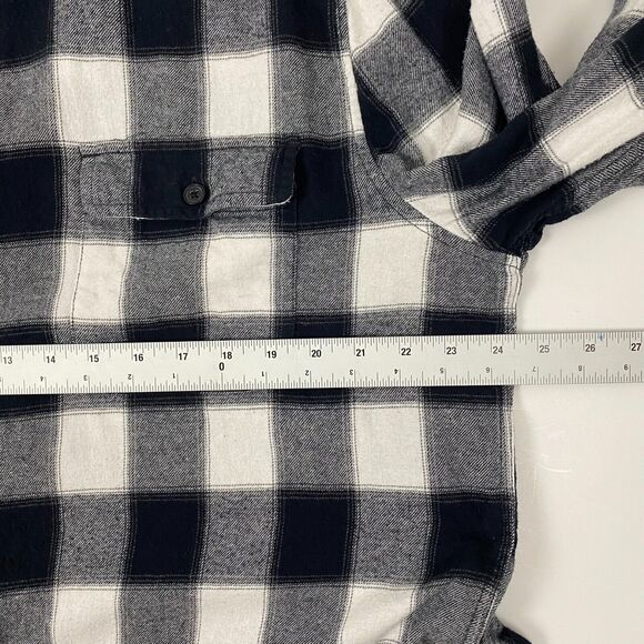 Lucky Brand Men's Shirt Sz XXL Long Sleeve Western Plaid Flannel Pockets - Picture 6 of 12